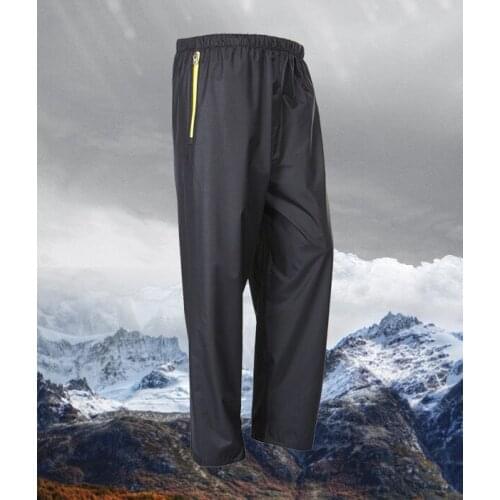 Double Layer men women rain-proof pants Waterproof Windbreak Trousers Motorcycle Bicycle raincoats retractable ride Rain Pants