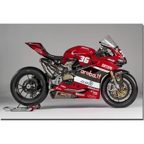 Ducati Panigale R Motorcycle Poster Wall Art Pictures For Living Room Canvas Paintings for Home Decor