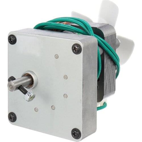 1pc fan motor for wood pellet stove oven barbecue feeder wall-hung stove fireplace Boiler Fan Motor replacement 120V 25W