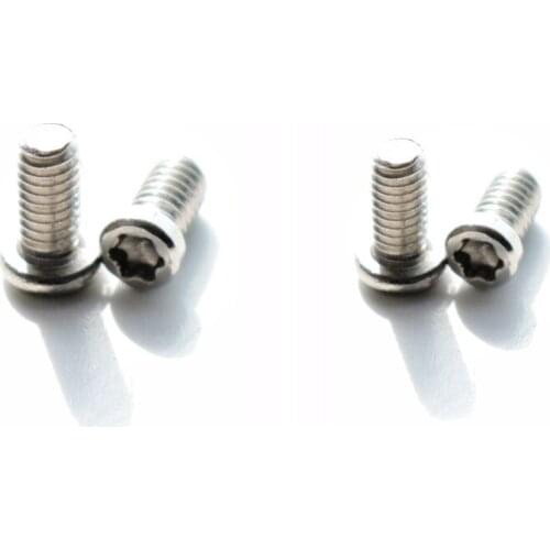 Mryok Temple Screws T6 Orbital Screws For-Oakley Juliet X-Metal Sunglass- 4 Pieces