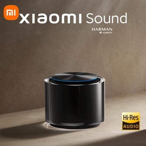 Original Xiaomi Sound Speaker Bluetooth-compatible HARMAN Tuning 360° Omnidirectional Hi-Res UWB Connection Control Music Player