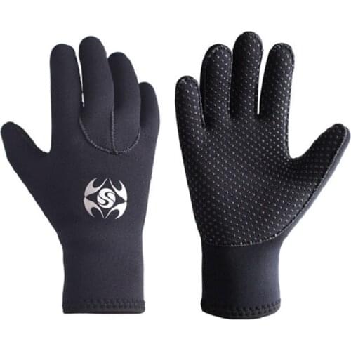 Diving Gloves Men Women 3mm Neoprene Wetsuits Gloves Anti Slip Flexible Thermal for Snorkeling Swimming Surfing Diving Sports