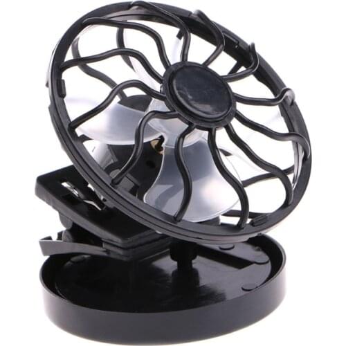 Mini Portable Clip-On Solar Panel Powered Cooling Fan For Travel Camping Fishing Dropshipping