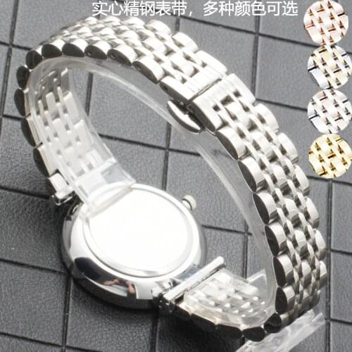 For Armani Solid Watch Strap Watchband Stainless AR1676 1909 AR1926 1682 Womens starry steel bracelet 14mm 16mm 18mm 20mm22mm