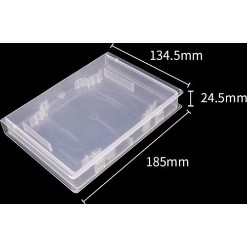 100pcs Transparent Box Game Card Cartridge CD DVD Protector Case For N64/SNES (US)/Sega Genesis/MegaDrive Universal Shell