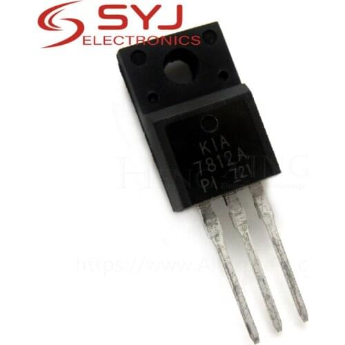 10pcs/lot KIA7812API KIA7812A KIA7812 TO-220F In Stock