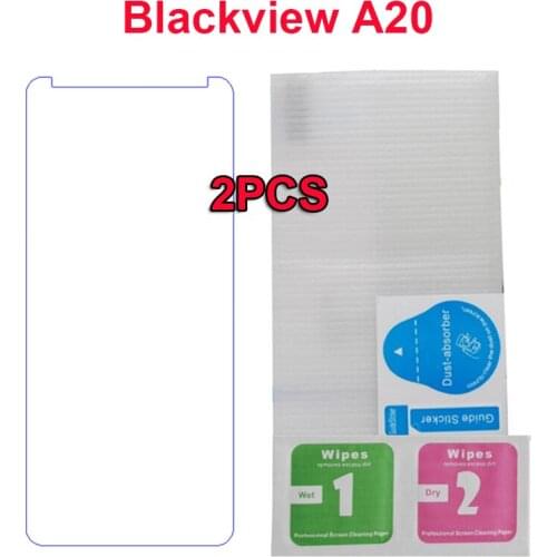 2PCS Scratch proof Front Phone LCD Films For Blackview A20 Screen Protector 9H Tempered Glass For Blackview A20 Protective film