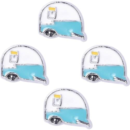 20Pcs/Lot F196 Enamel Football Helmet Floating Floating Charms Making Handmade Glass Locket Gift Jewelry