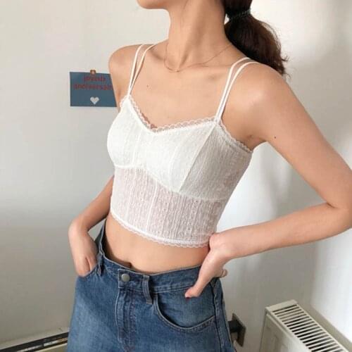 2021 Lingerie Women Sexy Bralette Women Vest Lace Crop Tops Bras Lingerie Sexy V-Neck Underwear Bras 2pcs