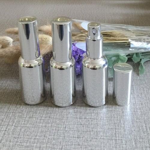 30ml High temperature silver plated refillable empty atomiser spray perfume bottle,perfume container,perfume packing 50pcs/lot