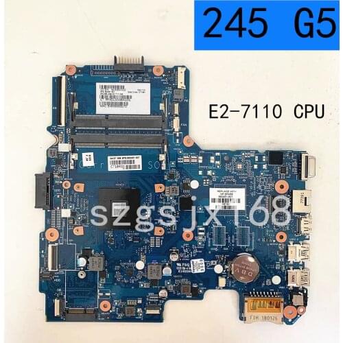 860451-001 860451-501 860451-601 6050A2822801 For HP 245 G5 Laptop Motherboard with E2-7110 ,All functions GOOD