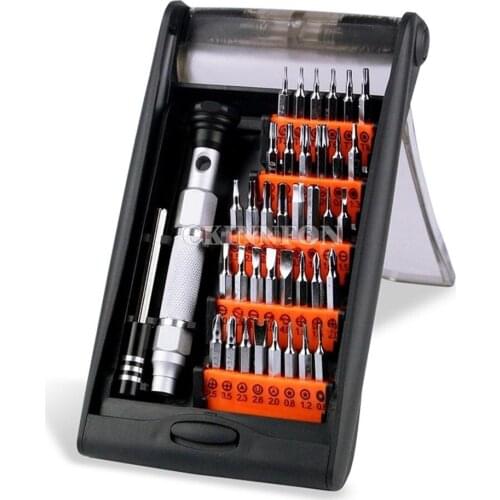 DHL 50PCS JM-8151 Professional Precision Screwdriver Set Repair Tool Kit All in 1 with 36 Bit Magnetic Screwdriver Kit