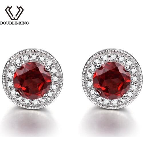 Stud Earrings DOUBLE－RING China