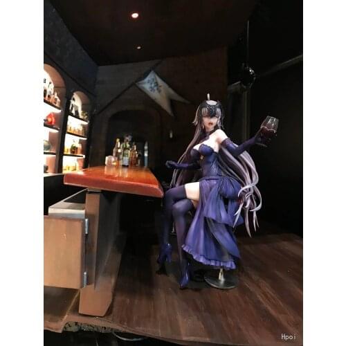 18cm Fate Grand Order Joan of Arc Scene bar Figure action figure PVC toys collection doll anime cartoon model for gift