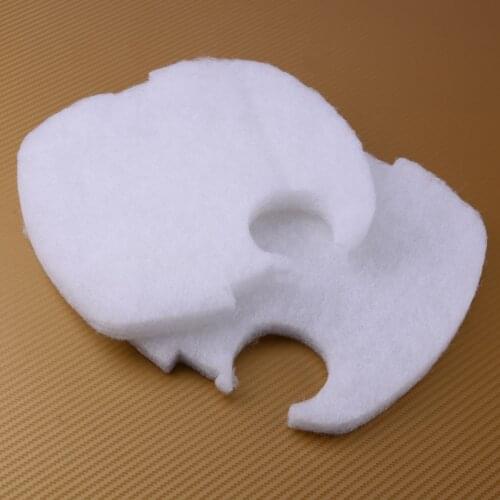 2Pcs White Aquarium Filter Pad Sponge Foam Fit For SUNSUN GRECH Canister Replacement