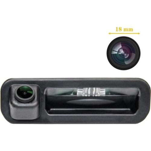 Misayaee HD1280x720P Car Rear View Trurk Handle Backup Camera for Ford focus 2/3 SE ST Wagon B-Max Bmax 2011 2012 2013 MK3