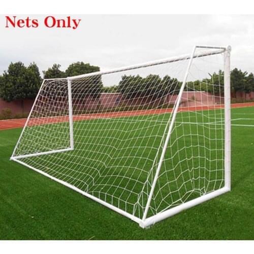 Hot Full Size Football Net For Soccer Goal Post Junior Sports Training 1.8m X 1.2m 3m X 2m Football Net Soccer Net