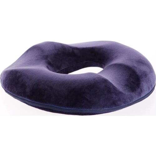 Memory Foam Massage Tailbone Pillow Car Office Seat Cushion for Pregnant Woman Sedentary People Travel Office