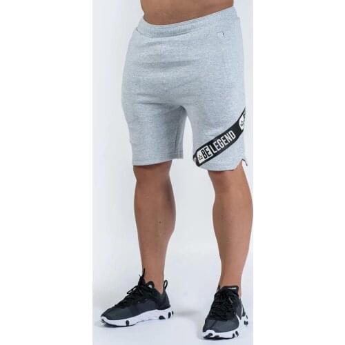 2019 Summer Mens cotton Brand Shorts Calf-Length Fitness Bodybuilding Fashion Casual Gyms Jogger Workout Short pants Sportswear