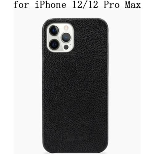 New Arrival Genuine Leather Case Cover for iPhone 12 Slim Back Skin Shell for iPhone 12 Pro Max coque for iPhone 12 Mini 12pro