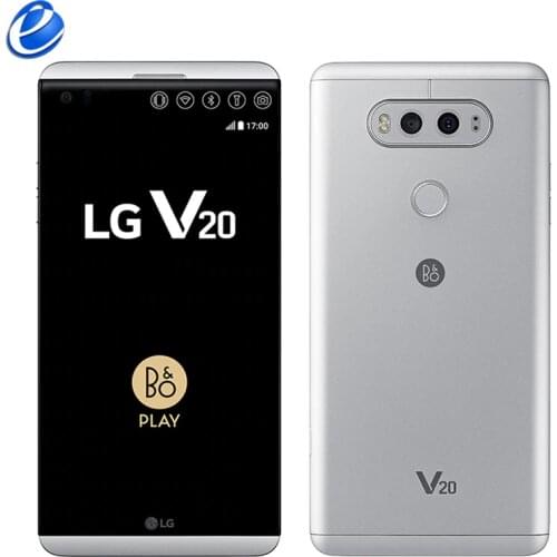 Original Unlocked LG V20 H990 F800 H910 mobile phone 4GB RAM 64GB ROM Quad Core 5.7'' 16MP+8MP Fingerprint 4G LTE Smart Phone