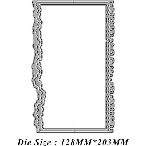 Page Frame 2021 Metal Cutting Dies Cut Die Mold Card Scrapbooking Paper Craft Knife Mould Blade Punch Stencils