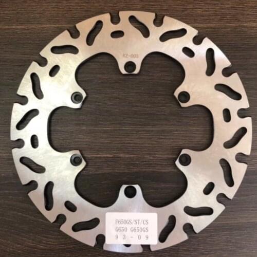 Motorcycle 240mm Rear Brake Disc Rotor For BMW F650 1993-2009 F650CS 2000-2007 F650GS 1999-2007 F650ST 1999-2000 F 650 CS/GS/ST
