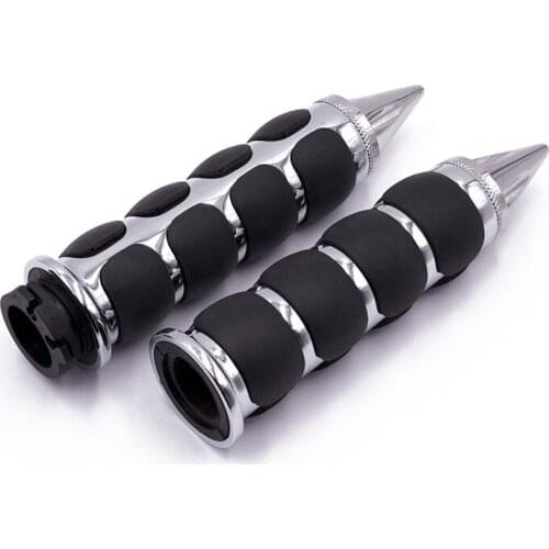 Motorcycle Hand Grips 1" Handlebar Grips Universal Fit for Harley Davidson Suzuki Yamaha Kawasaki Dukati