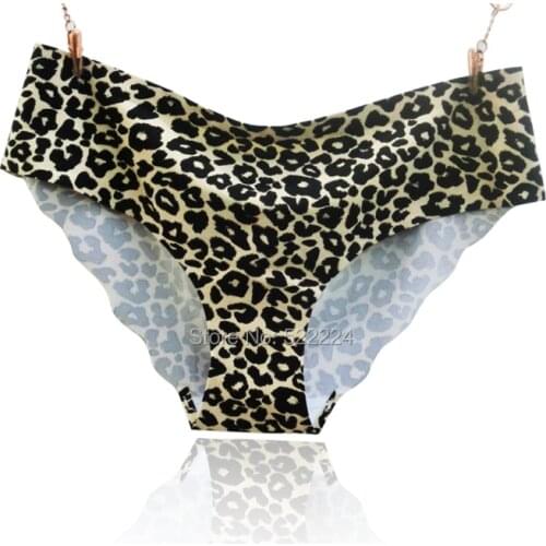 High Quality Womens Seamless Panties Solid Ultra-thin Panties Underwear Womens Sexy low-Rise Ruffles Briefs Lingerie M/L/XL