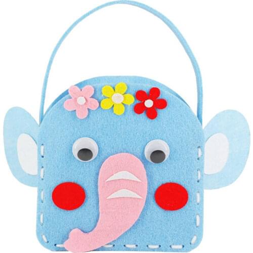 Felt Craft Animal Non Woven Felt Bag Diy Making Materials Game School Study Tools 1 Pcs Drop Shipping