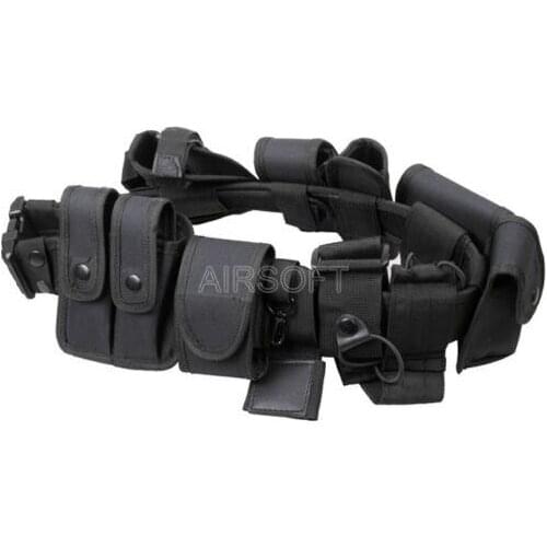 10 Set Multifunctional Outdoor Training Military Belts Police Duty Belt Airsoft Tactical Belts with Magazine Pouch