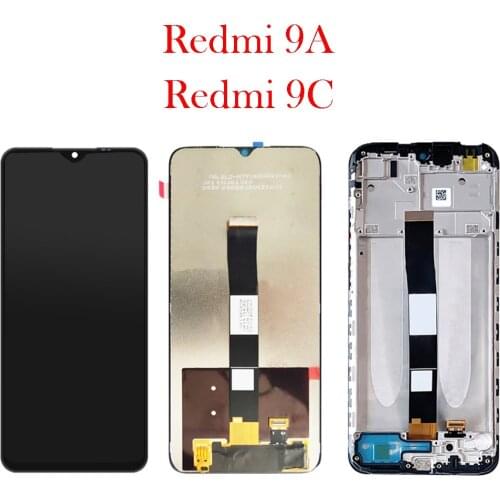 10 Point Touch Original for Xiaomi Redmi 9A 9C 9 LCD Display Screen Touch Digitizer Assembly LCD Display Repair Parts
