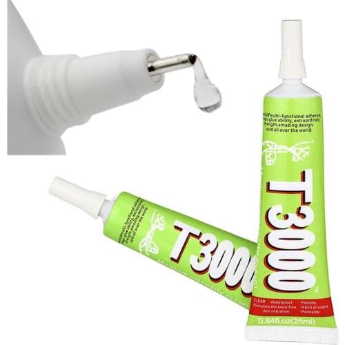 15ml Transparent T3000 Adhesive Glue for Cell Phone Screen Repair Liquid Smartphone Screen Glue Fixed Nail Art Jewelry Point