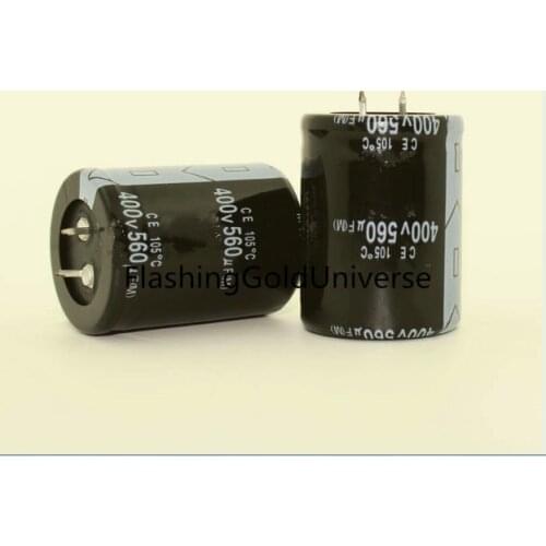20PCS-2PCS 400V560UF 560UF 400V Electrolytic Capacitor volume 35*50MM best quality