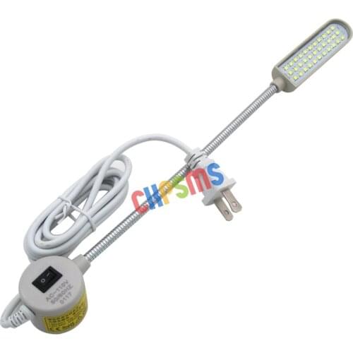 33 led lights beads Magnetic Base Goose Neck With plug 110V-240V FOR Singer Juki Consew
