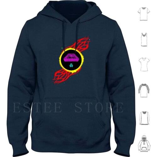 Eight Hoodies Long Sleeve Eight Zx Spectrum Retro Pixel Game Computer Video Driod Puzzle Platform