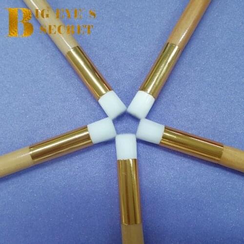 Big eyes secret 10pcs/lot Black Head Makeup Nose Brush Cleansing foundation brush Contour Wood Handle Make up Brushes