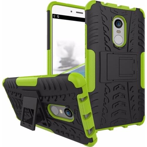 For Xiaomi Redmi Note 4X Case Xiaomi Redmi Note 4 Global Armor Rugged Dual Layer Shockproof Stand Hard Silicone Case Cover