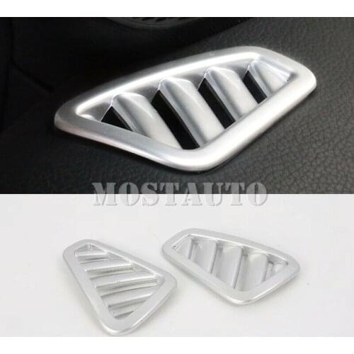 For Mercedes-Benz A-Class W177 2019 ABS Accessory Upper AC Air Vent Outlet Cover 2pcs Car Accessories Interior Car Decor
