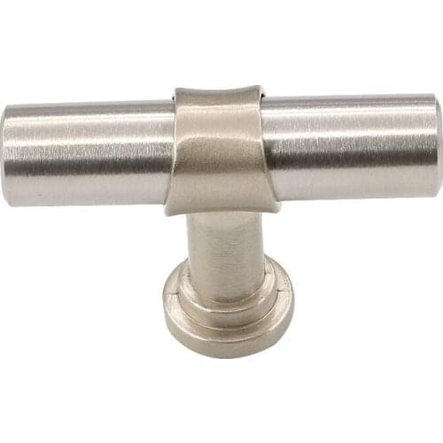 Goldenwarm Cabinet Handles Brushed Nickel Drawer Pulls Cabinet Pulls Modern Cabinet Hardware for Kitchen Cabinets Cupboard Door