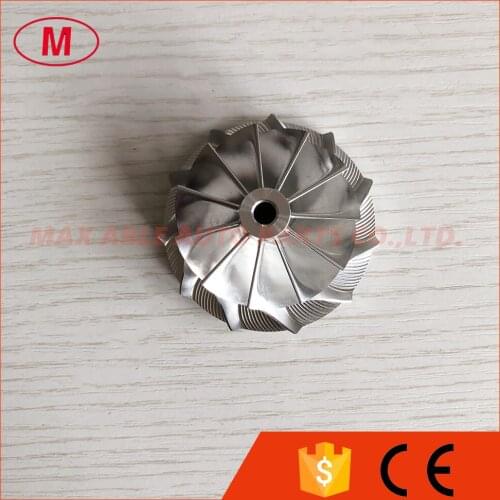 GTA15-25 43.00/56.03mm 11+0 blades turbo milling/aluminum 2618/billet compressor wheel