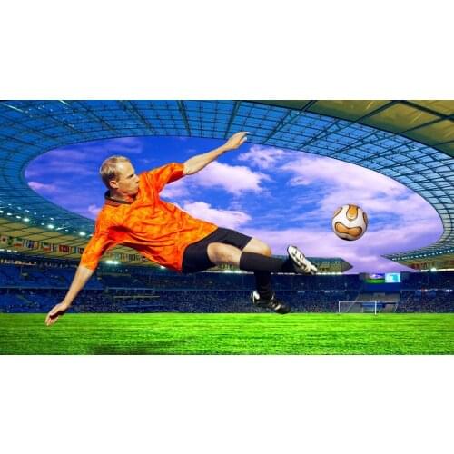 JMINE Div 5D soccer Football Star Grass Full Diamond Painting cross stitch kits art Sports 3D paint by diamonds
