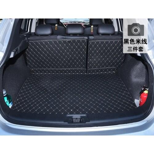 Car trunk mat FOR NISSAN QASHQAI J11 2016 2017 2018 2019 2020 Cargo Liner Interior Accessories Carpet car styling Foot Trunk mat