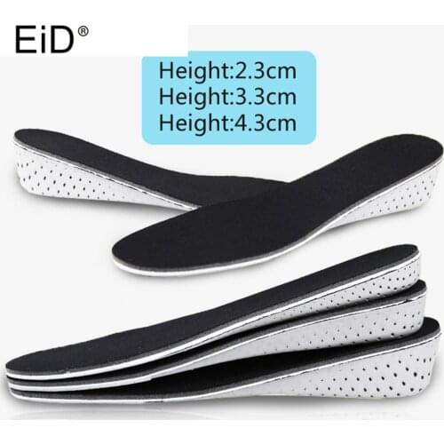 EVA Invisible Height Increase Insert Sports Shoes Insoles for Men Women Arch Support Lift Taller Pads Soles for Shoe Elevator