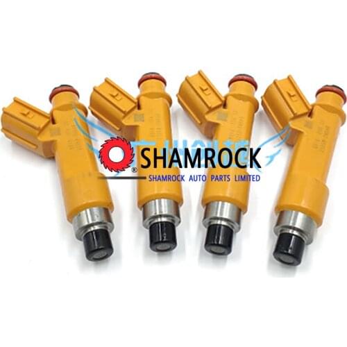 Original Fuel Injector nozzle OEM 23209-0H050/2325040020/ 23250-0M010 For 2002 2003 2004 Ttoyota Camry Solara IQ 1.0 VVTI 4pcs