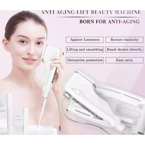 Portable at home use face lift skin tightening Hello Skin anti-aging mini hifu machine