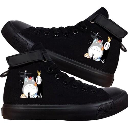 Unisex Anime Cos Tonari no Totoro Casual Canvas Shoes plimsolls Flats duck shoes Sneakers
