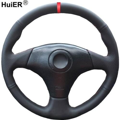 Hand Sewing Car Steering Wheel Cover For Toyota RAV4 1998 - 2002 2003 Celica 1998 - 2005 Corolla (US) 2003 -2005 2006 2007 2008