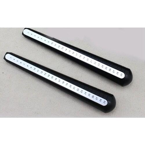 1 piece Standard Ring Sizer Mandrel Plastic Stick Jewelry Measuring Tool