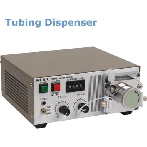 Peristaltic glue dispenser machine MT-410 quick-drying glue liquid dispensing machine 30W peristaltic glue machine